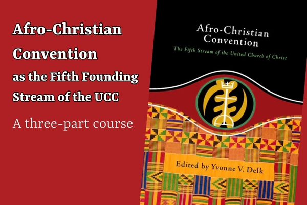 Picture of the book, fro-Christian Convention as the fifth founding stream of the United Church of Christ