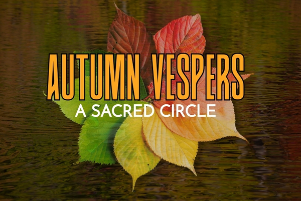 fall color leaves arranged in a circle